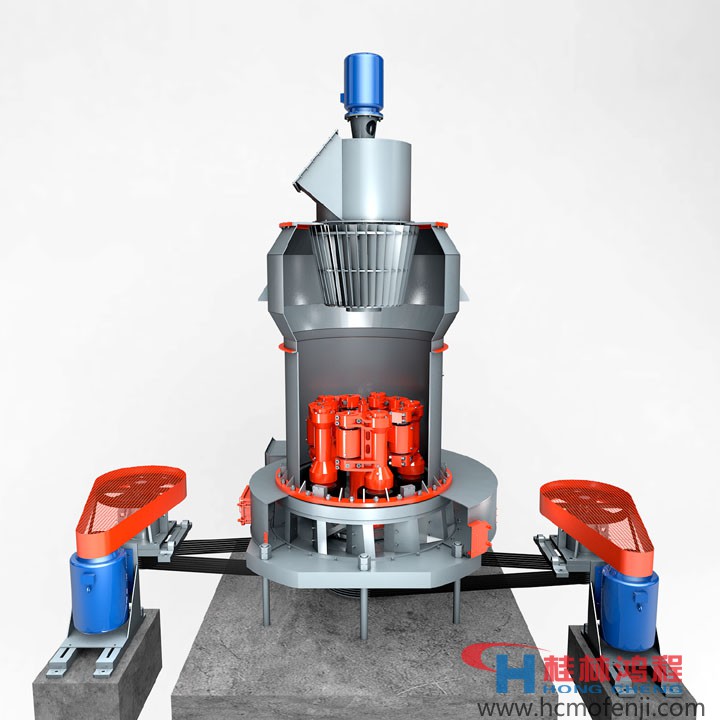 桂林鴻程磨粉機，雷蒙磨粉機升級版， HC1700縱擺磨粉機